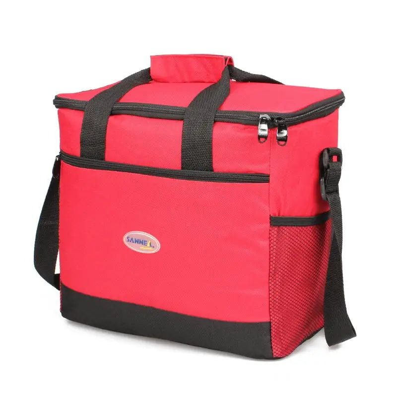 Lunch Bags with Lunch Container - Red