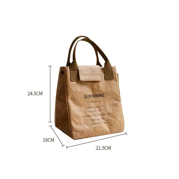Lunch Bags with Foldable Design