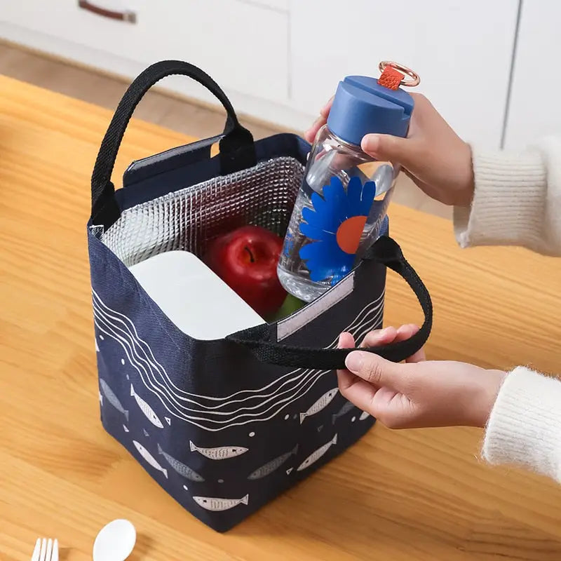 Lunch Bags with Insulated Pockets