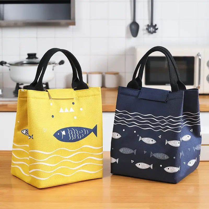 Lunch Bags with Insulated Pockets
