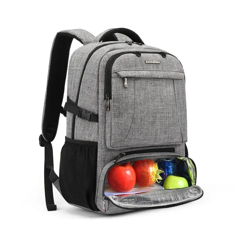 Lunch Bags with Laptop Compartment - Grey / 15 inches