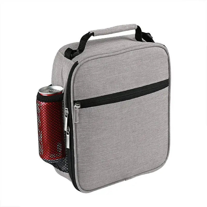 Lunch Bags with Removable Liner - Grey
