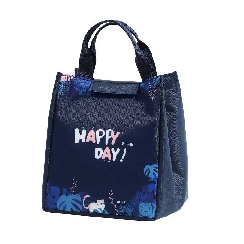 Lunch Bags with Snack Container - Blue