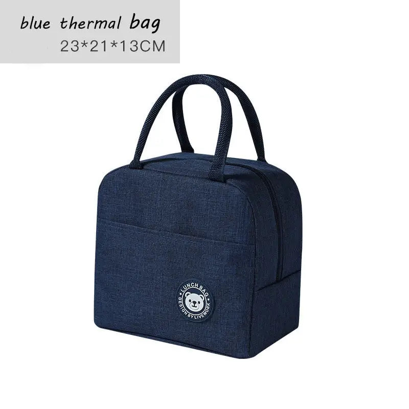 Lunchbox Anime - Blue Lunch Bag