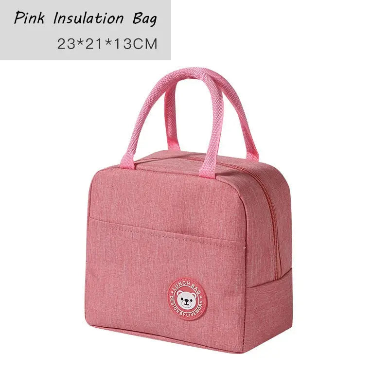Lunchbox Anime - Pink Lunch Bag