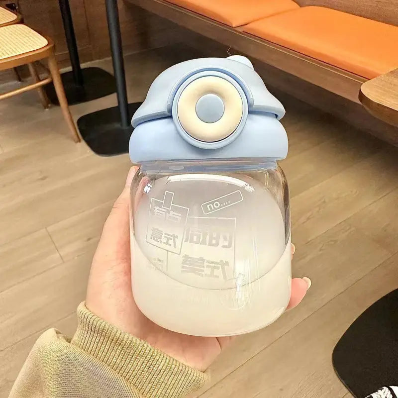 Mini Flower Kids Water Bottle - 0.4L / Blue