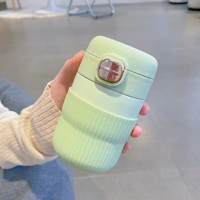 Mini Insulated Kids Water Bottle - Green 280ml