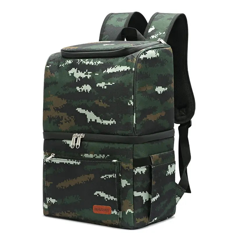 Outdoor Backpack Cooler - Green