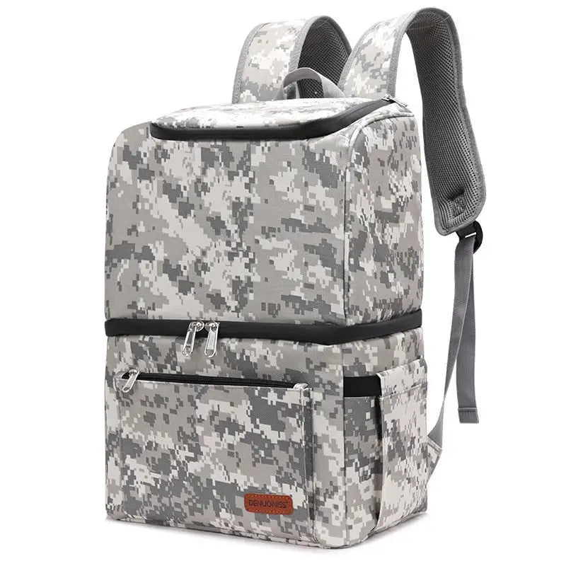 Outdoor Backpack Cooler - Grey
