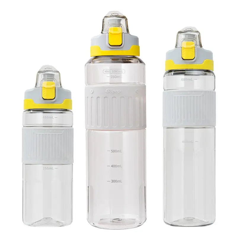 Outdoor Sports Water Bottle - 550ml / Yellow