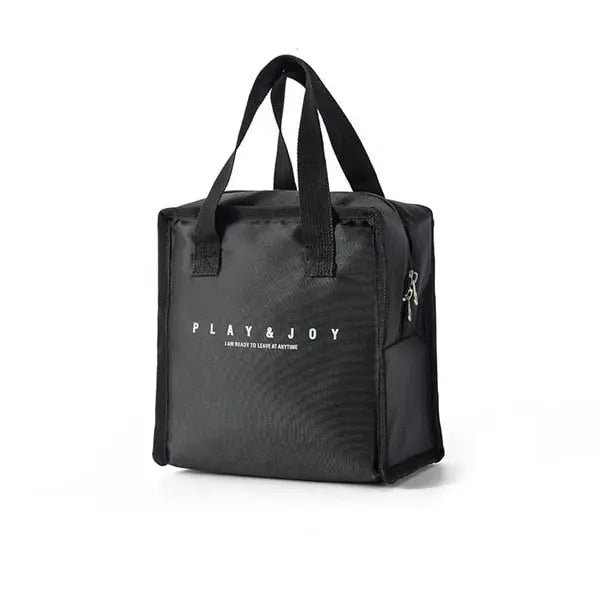 Picnic Cooler Bags - Black Square Bag
