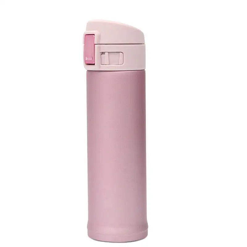 Plain Sports Water Bottle - 500ml / Pink