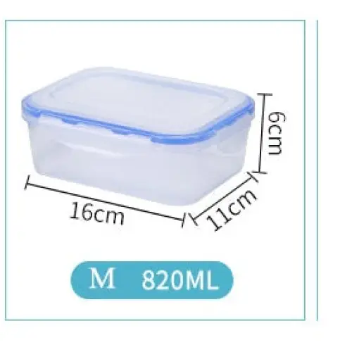 Plastic Salad Bento Box - 820ml