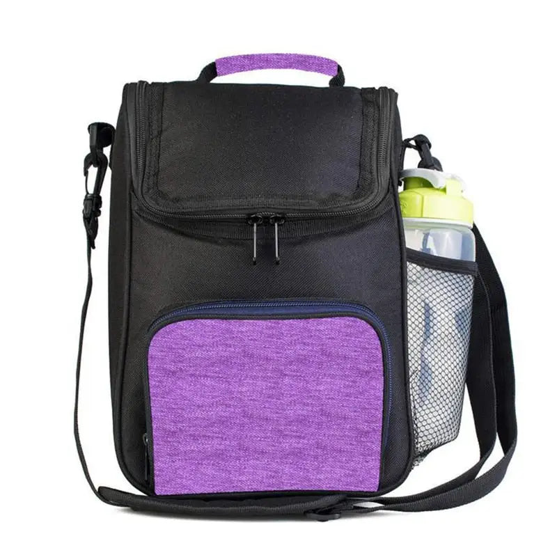 Portable Backpack Cooler - Purple