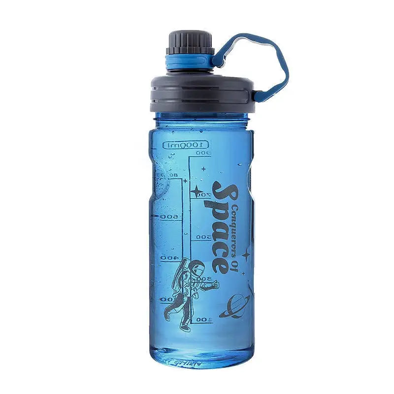 Portable Camping Sports Water Bottle - 1000ml / Blue
