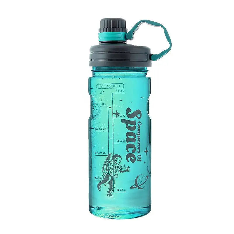 Portable Camping Sports Water Bottle - 1000ml / Green
