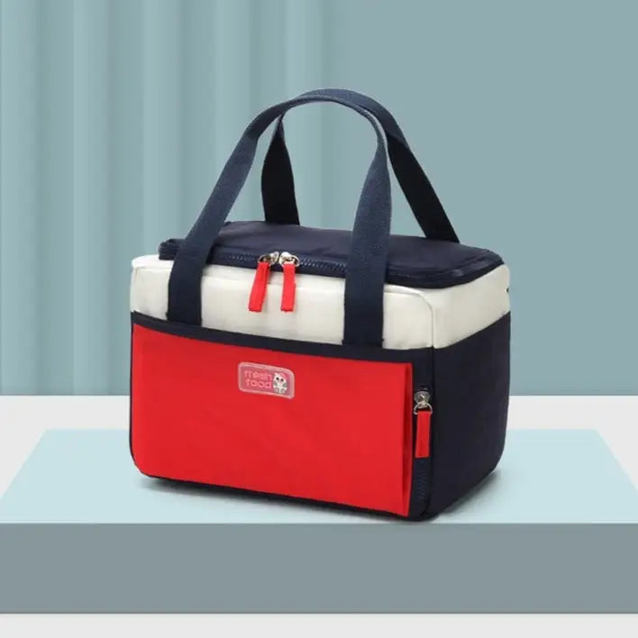 Portable Lunch Bag - Red