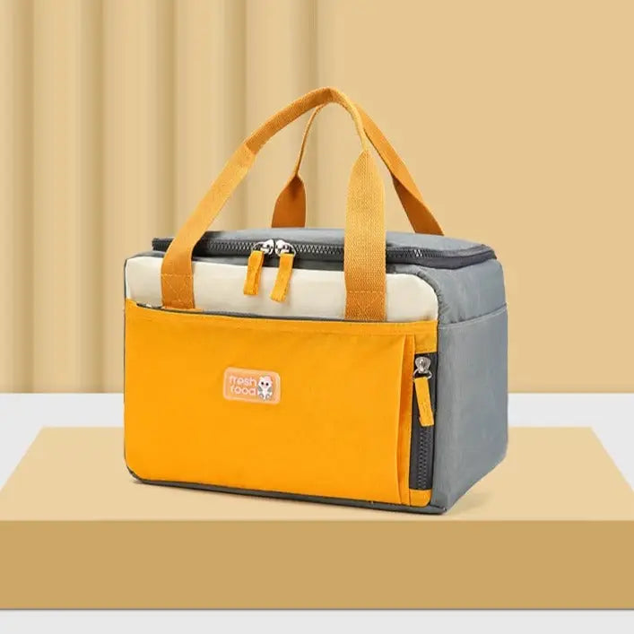 Portable Lunch Bag - Yellow