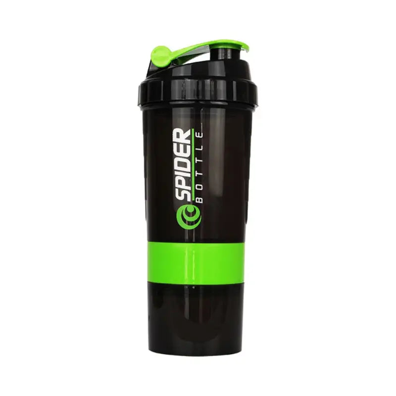 Protein Shaker Fitness Sports Water Bottle - Green