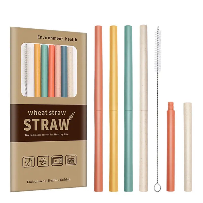 Reusable Wheat Straws