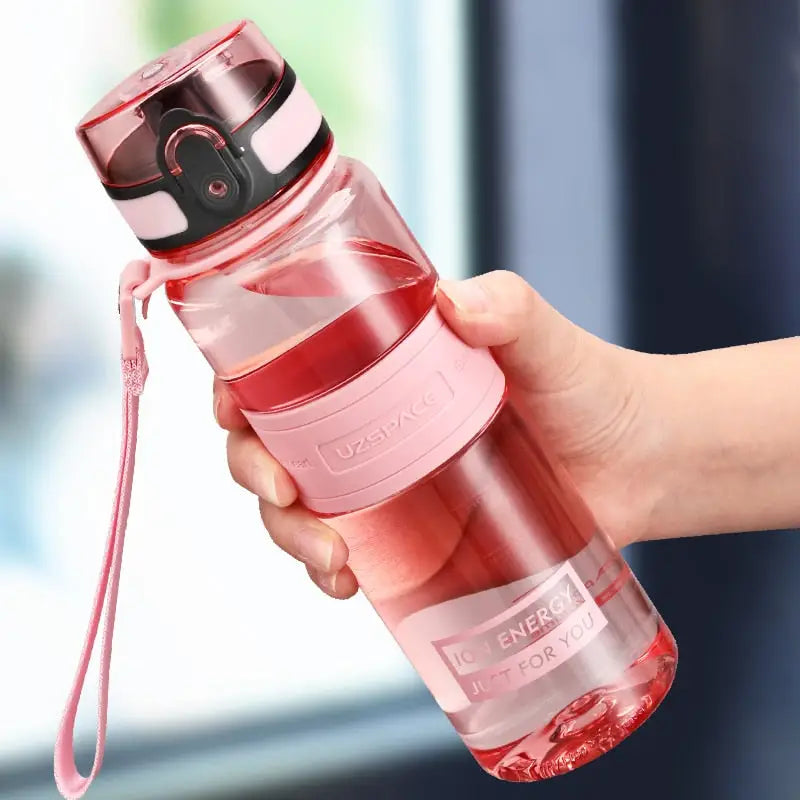 Shaker Sports Water Bottle - 350ml / Glow Pink