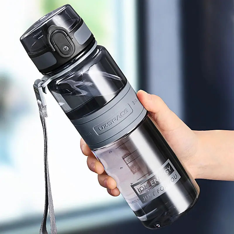 Shaker Sports Water Bottle - 350ml / Gray