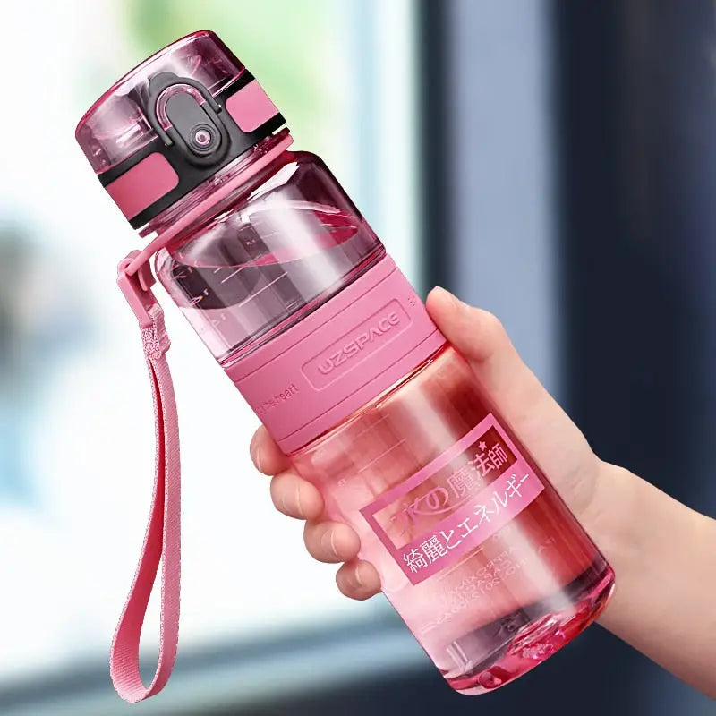 Shaker Sports Water Bottle - 350ml / Pink