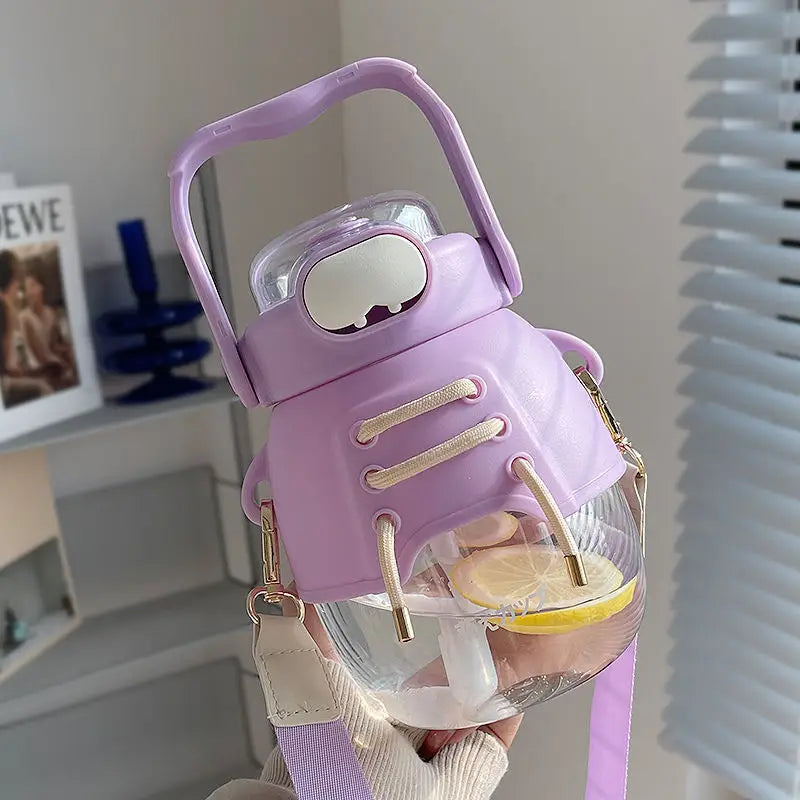 Shoe Kids Water Bottle - 1.2L / Purple