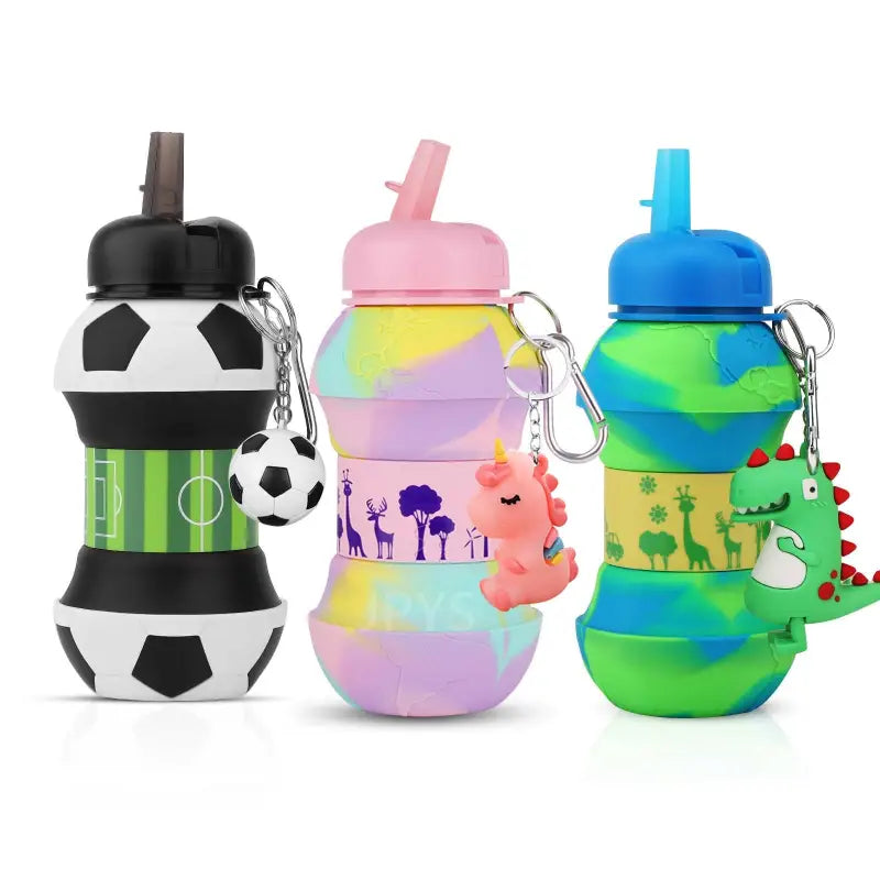 Silicone Kids Water Bottle