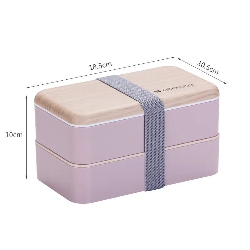 Simple Bento Box - Pink / 1200ml