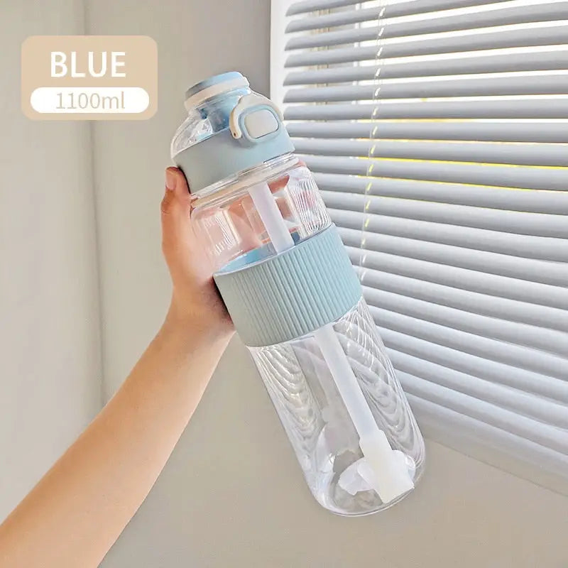 Simple Sports Water Bottle - 720-1100ml / Blue 1100ml