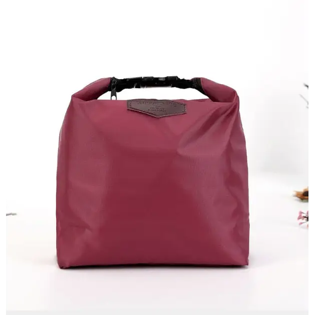 Small Thermal Cooler Bag - Wine Red