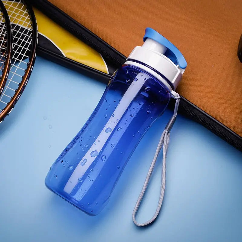 Solid Sports Water Bottle - 560ML / Blue