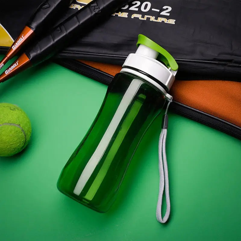 Solid Sports Water Bottle - 560ML / Green