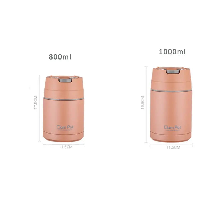 Soup Thermos Container - Pink / 1000ml