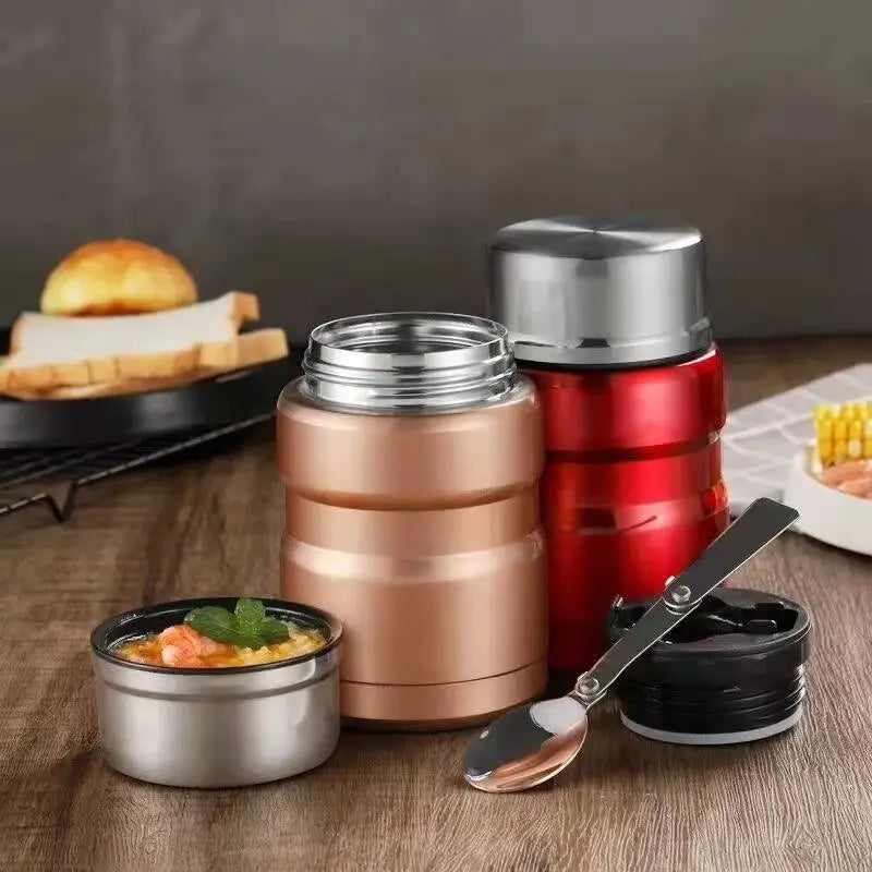 Soup Thermos with Spoon