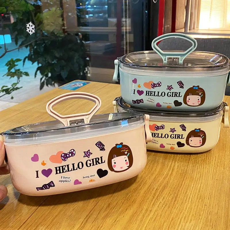 Stainless Steel Bento Box For Kids