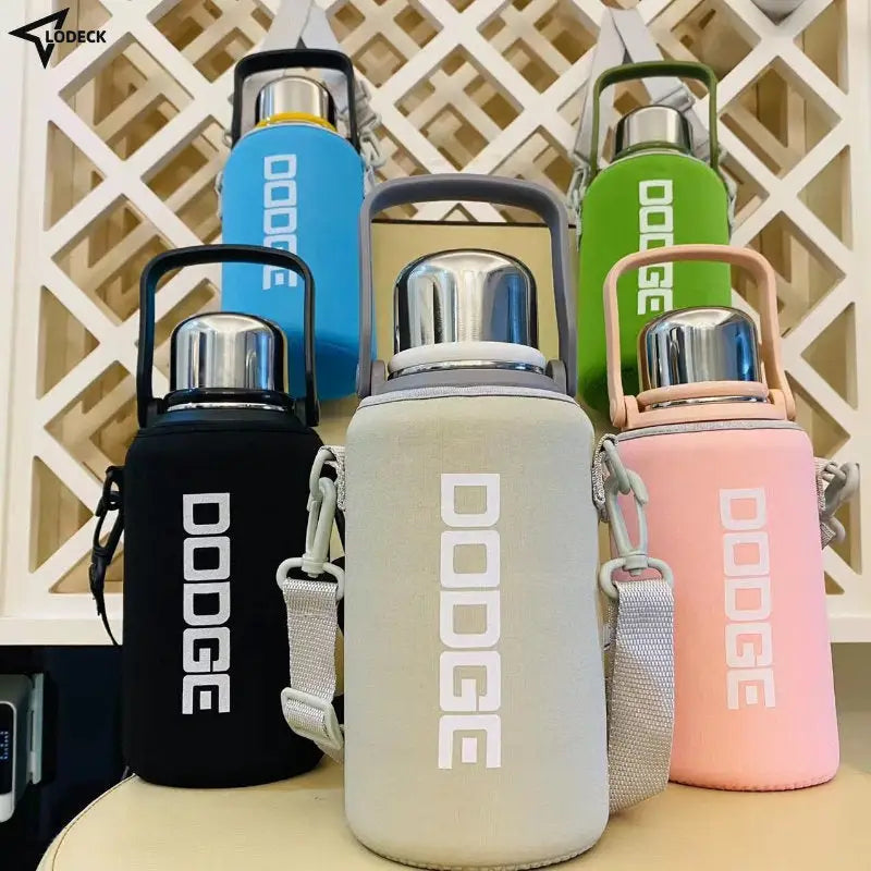 Stainless Steel Water Bottle with Handle