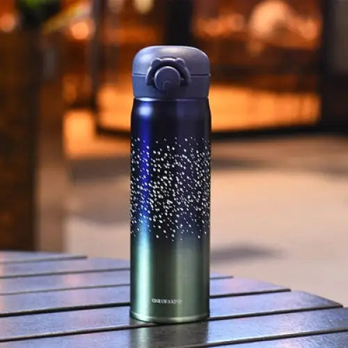 Starry Stainless Steel Water Bottle - Green