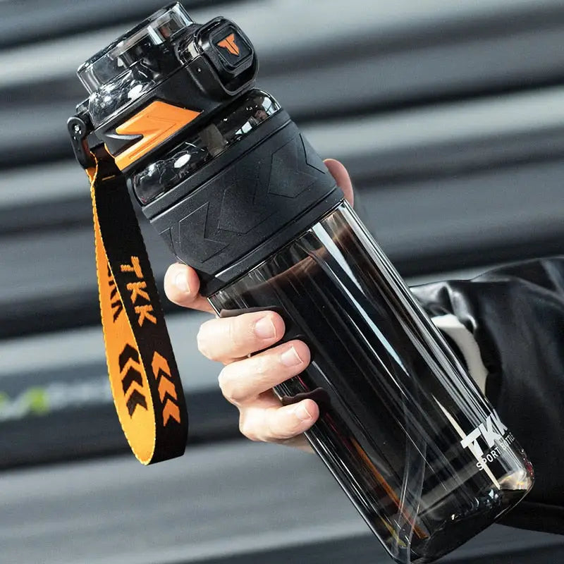 Straw Cup Sports Water Bottle