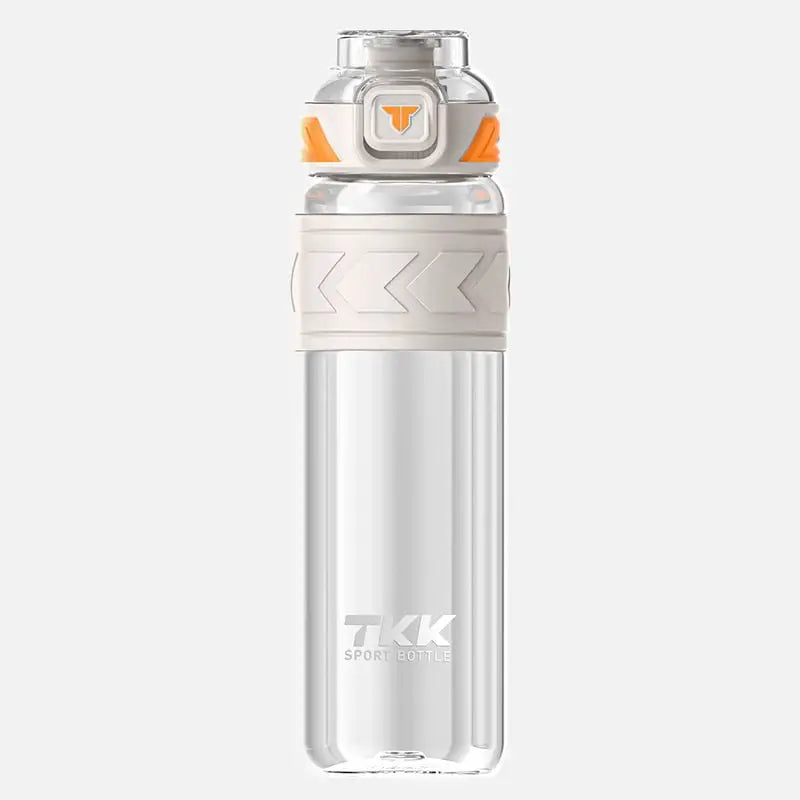 Straw Cup Sports Water Bottle - 600ml-20oz / White