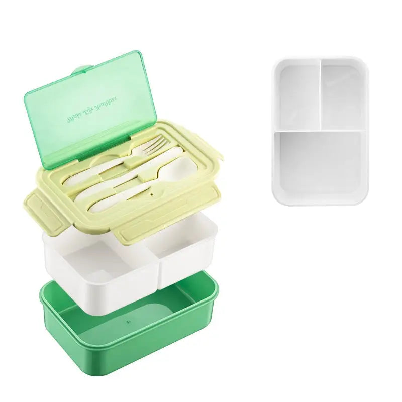 Tasty Bento Box - Green-3