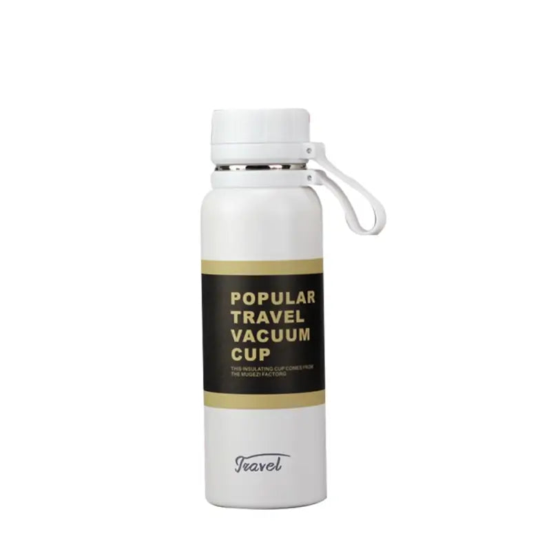 Thermal Sports Water Bottle - 650ml / White
