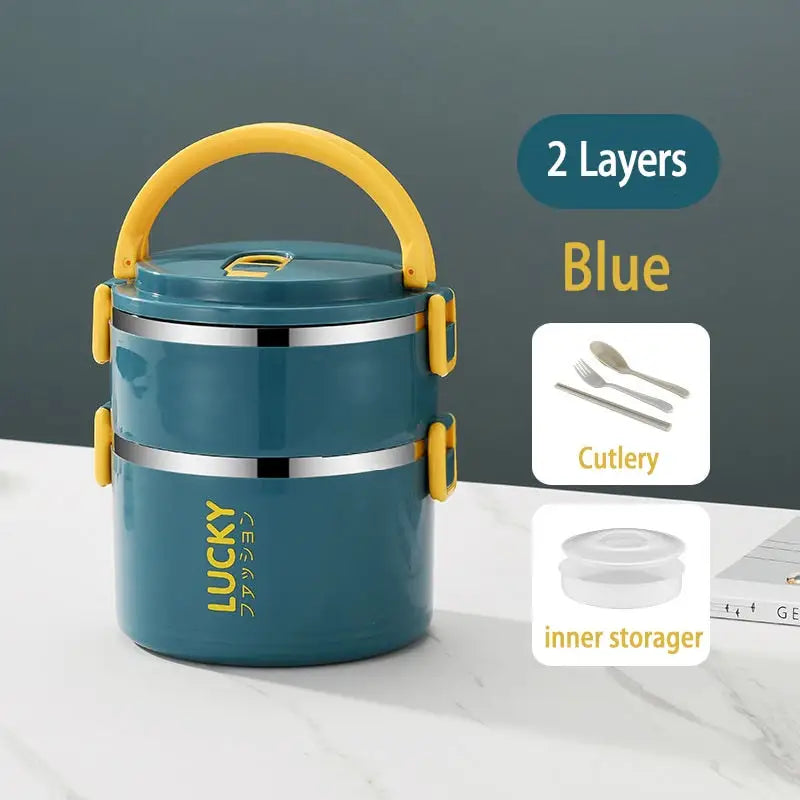 Thermos Bento Box - 2 Blue