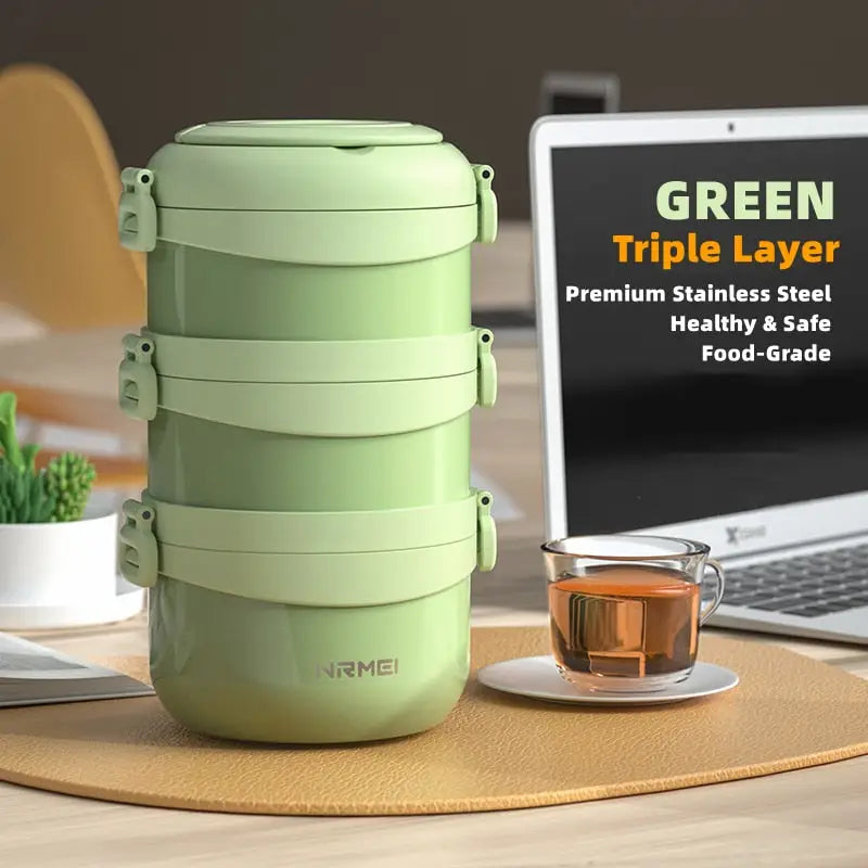 Thermos Soup Container - Green 3 / 1.5-2.7L