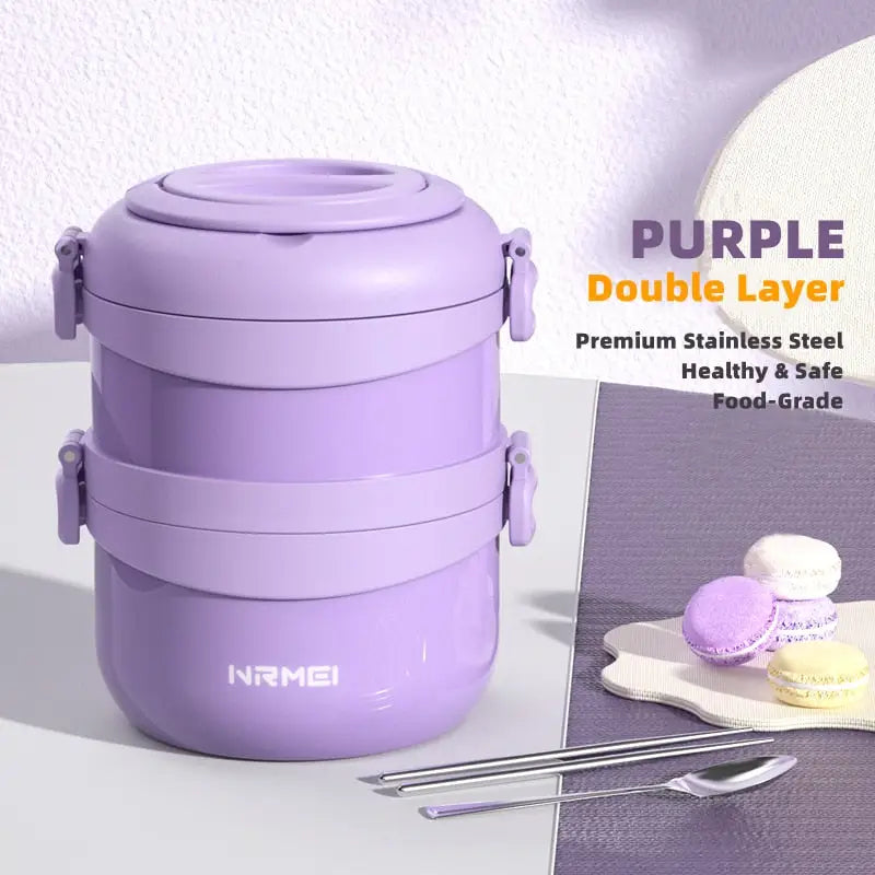 Thermos Soup Container - Purple 2 / 1.5-2.7L
