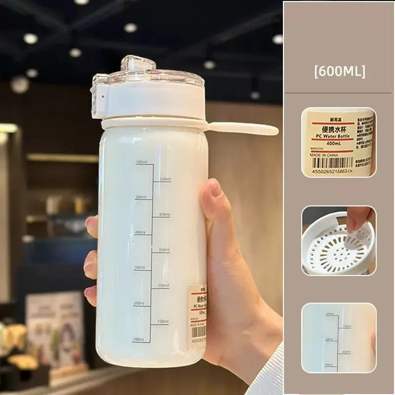 Transparent Kids Water Bottle - Large / Capacity