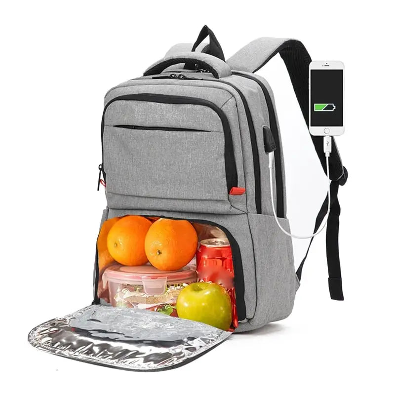 Travel Backpack Cooler - Gray