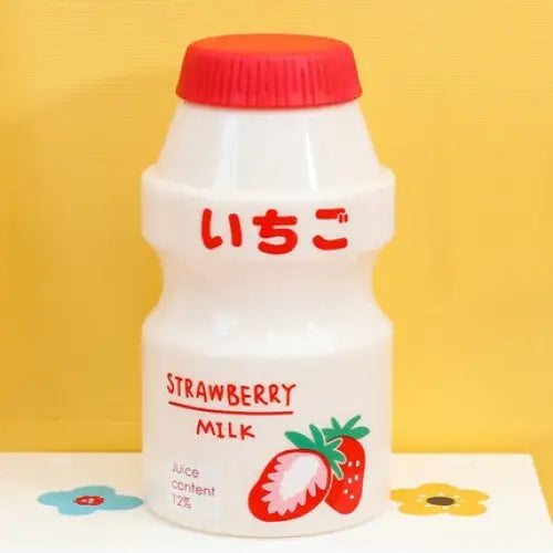 Yogurt Kids Water Bottle - 401-500ml / Milk Strawberry