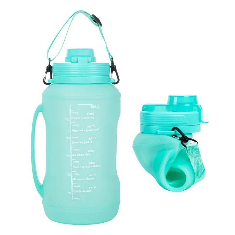 2 Liter Collapsible Water Bottle - 2L / Blue Snow